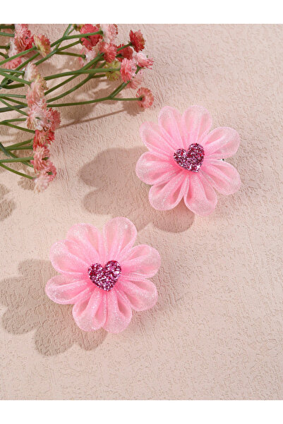 Choice HALL651001 2pcs/set Rainbow Flower Hair Clips For Girls Fashion Sequin...