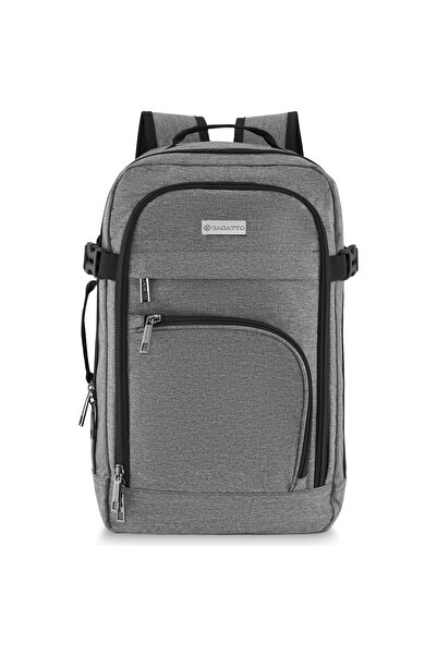 zagatto Travel backpack, Gray, Travel, Cabin hand luggage, 40x30x20 cm, Wizz Air/ Ryanair, 10kg, ZG995