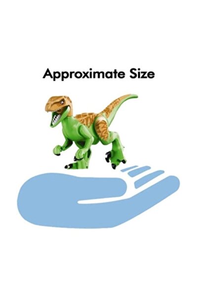 HALAMODO مجموعة بناء نموذج ديناصور سحري مكونة من 8 قطع، تتميز بفكين متحركين ورقبة ومفاصل، مناسبة للأطفال من سن 3 سنوات فما فوق