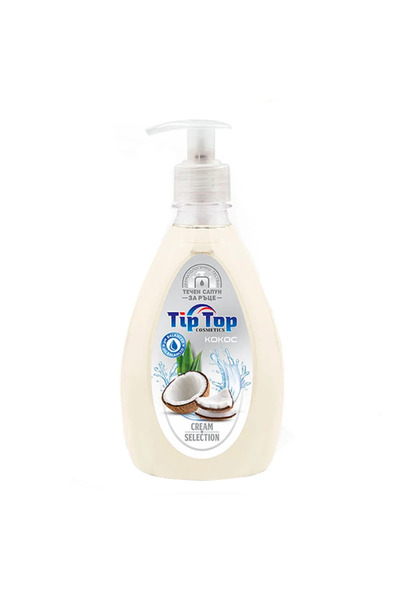 tip top Liquid Soap Cream with Coconut, 500 ml