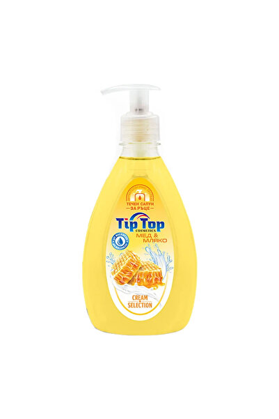 tip top Sapun Lichid Crema cu Milk & Honey, 500 ml