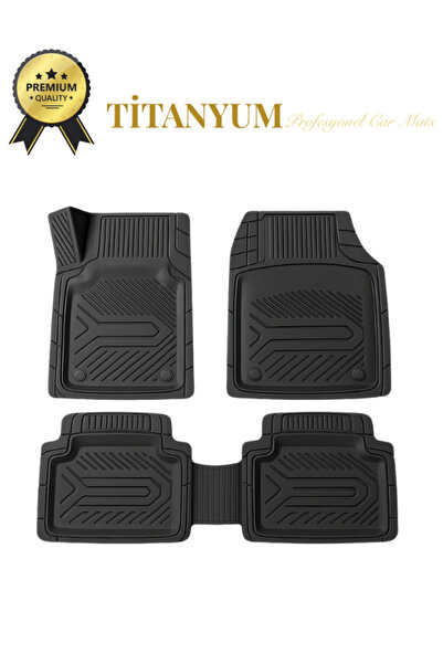 Black Gold Renault Austral 2023 Full Hibrit Etec 3D Oto Paspas Havuzlu Titanyum