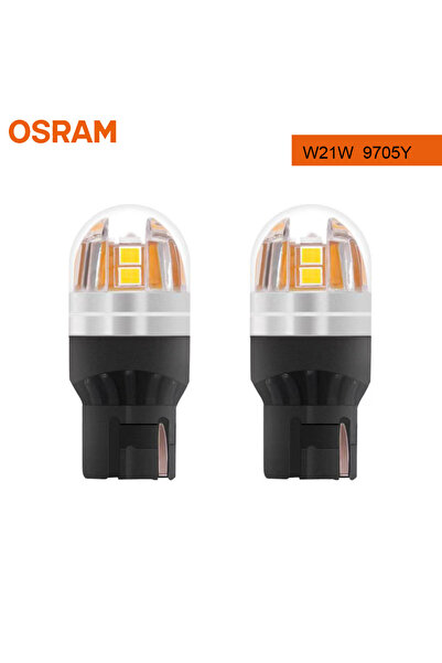 choice2 WY21W 9705Y Yellow OSRAM Upgrade LED T20 W21W WY21W W21/5W Turn Signa...