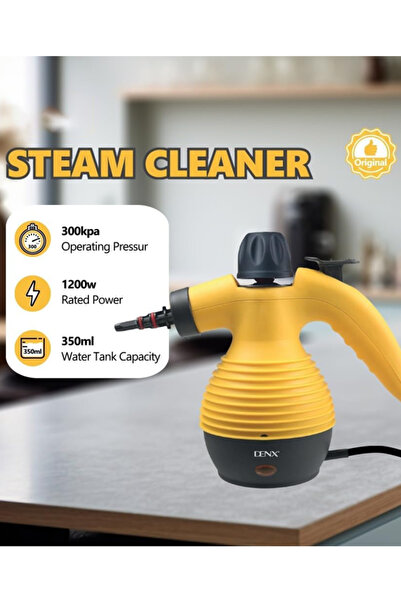 Generic DENX 1200W Portable Handheld Steam Cleaner 350ml Tank Capacity Multifunctional High Temperature Pres