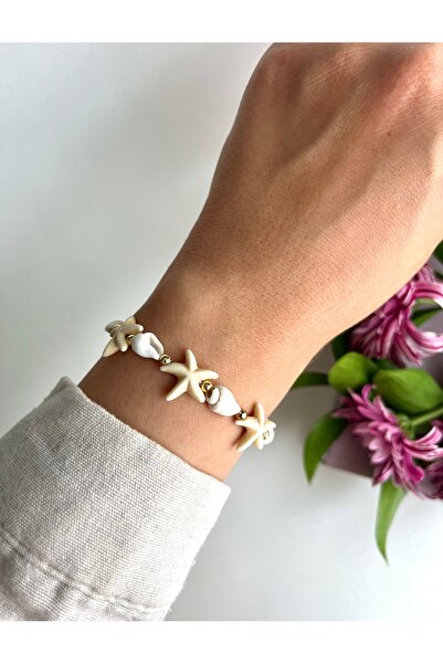 Fynbos سوار مكرامية بتصميم نجم البحر وصدفة البحر