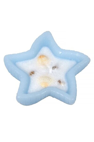 SHOPIENS Wedding Favor 3D Starfish Candle 9x9x2.5cm Colored Paraffin, Gift for Guests, Event Decoration