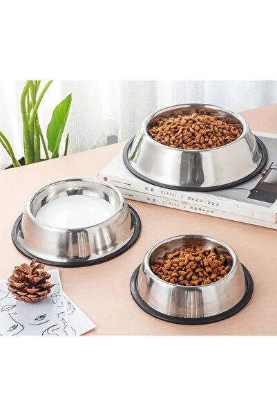 Other PetJet Stainless Steel Metal Bowl, Non-Slip, Rubber, 400ml