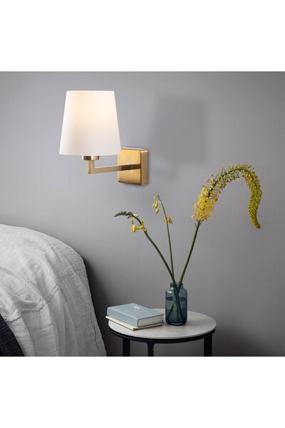 Hmydesign Aplica perete Profil – 4652, alb/auriu 18×24