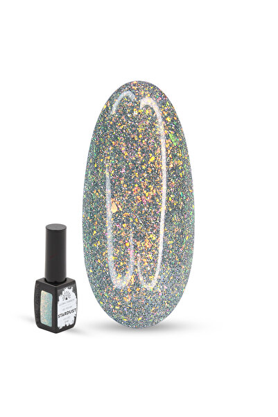 global fashion Stardust Gel Nail Polish – 22 Holographic Galaxy Colors, 8ml E...