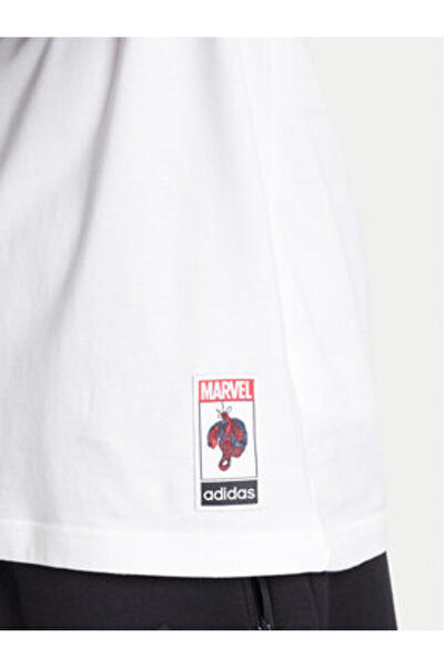 adidas Men's T-Shirt Multicolor SPORTSWEAR-JL8056 WHITE