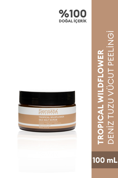 Sensatia Botanicals Renewing Purifying Refreshing Natural Body Scrub 100ml - ...