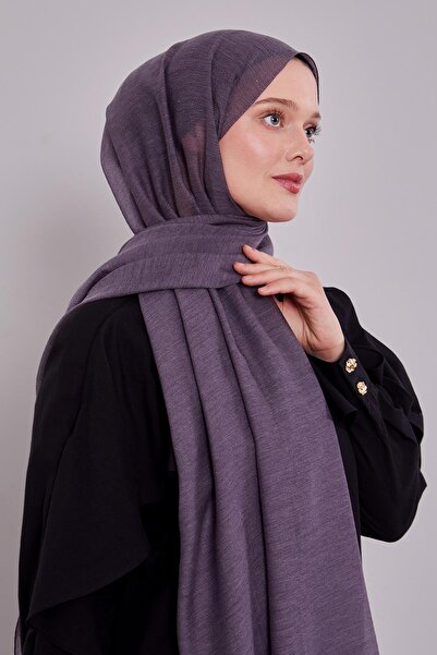 Levidor Eggplant Purple Arlyn Plain Shawl