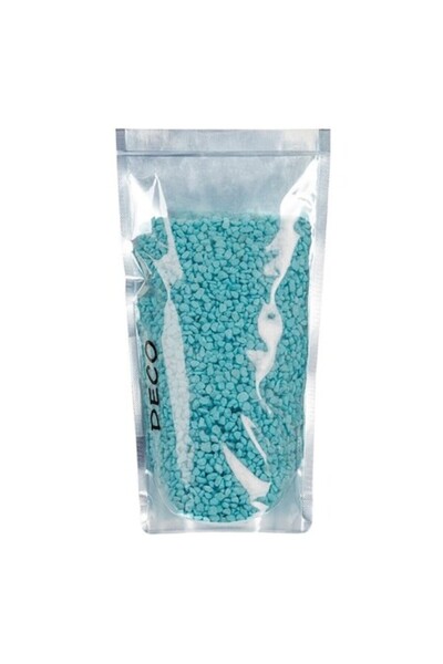 SHOPIENS Fine Decorative Gravel Turquoise 2-3mm 500g for Arrangements and Handmade Creations