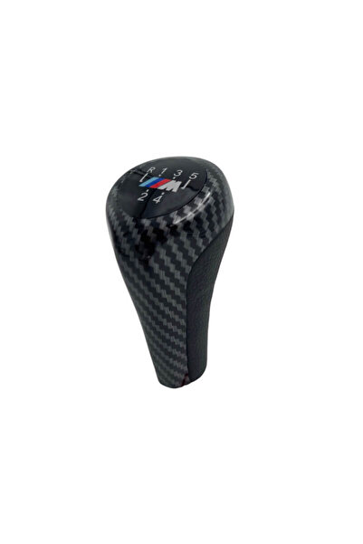 MOTOR10 Gear lever (knob) BMW M Performance for E Series, LED lighting, carbon inserts, 5 speeds
