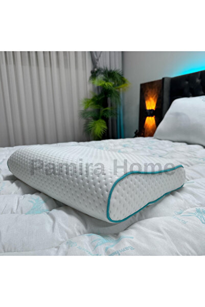 Pamira Home Ortopedik Visco Yastık Boyun Düzleşmesi Destekli Lüks Mini Ortope...