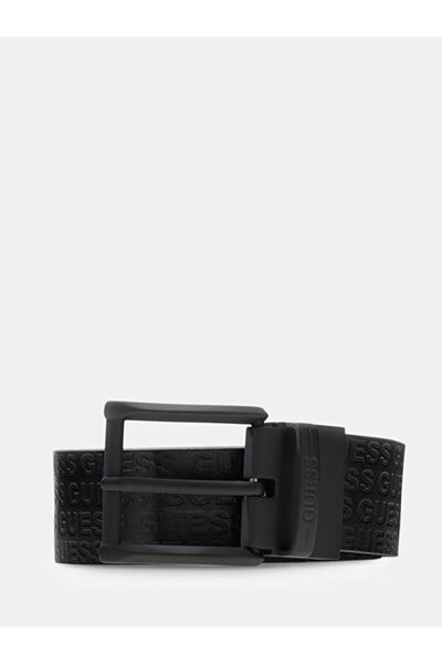 Guess Access Men's Adjustable Double-Sided Leather Belt