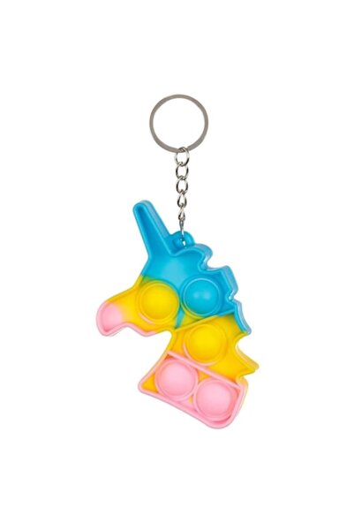 SHOPIENS Breloc antistres Pop It Unicorn pentru copii