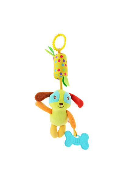 Choice dog 026 Newborn Baby Stroller Pendant Wind Chime Baby Bed Bell Bed Hanging Rattle Bed Winding Plush