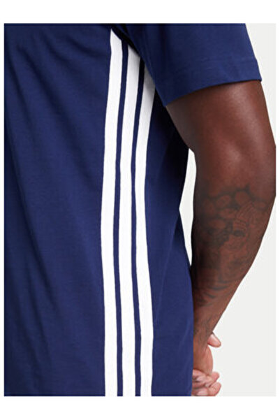 adidas Men's T-Shirt Multicolor SPORTSWEAR-JE6399 DKBLUE/WHITE