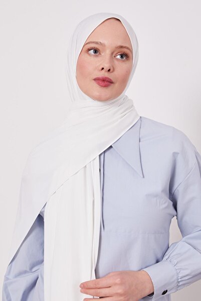 Levidor Off-White Plain Sandy Shawl
