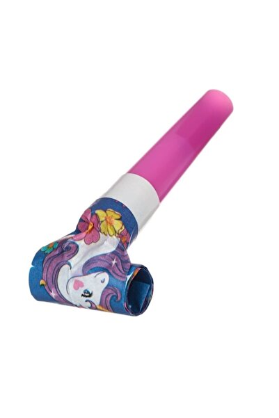 SHOPIENS Σετ 6 suflatori de petrecere pentru copii Happy Unicorn Shopiens®, b...