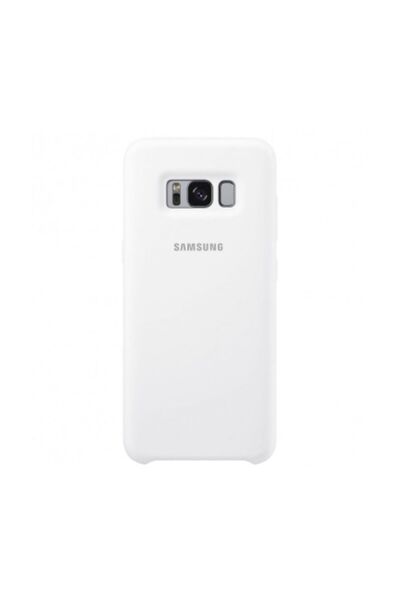 Samsung Husa de protectie Silicone Cover pentru Galaxy S8, White