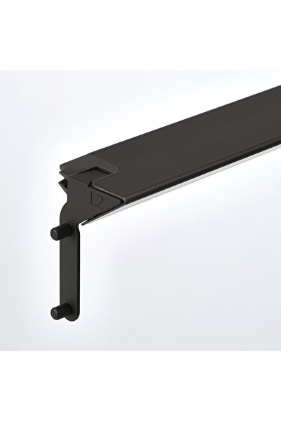 IKEA ÖVERSIDAN LED Wardrobe Lighting Strip with Sensor, Dimmable Dark Grey, 96 cm