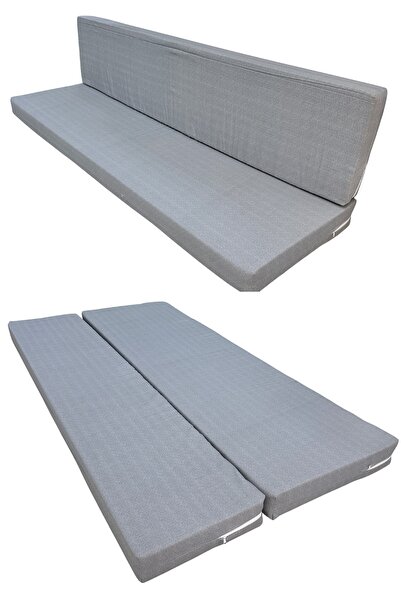 Vip Home Concept Market Ürünleri Şark Köşesi Vip Sünger Yatak Büyük Ölçü 100x190x10cm-GRİ