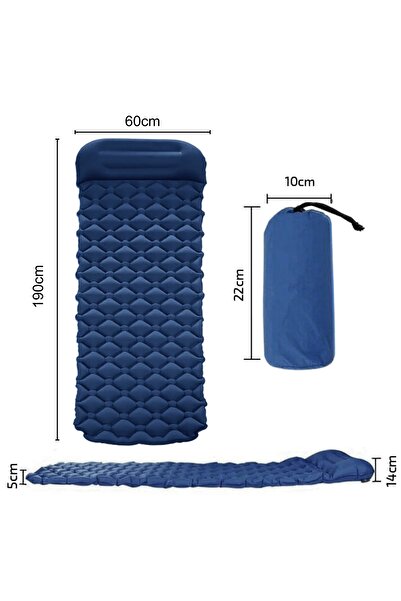 Other Inflatable pool mattress, sleeping mat for tourists, foldable pillow tent.