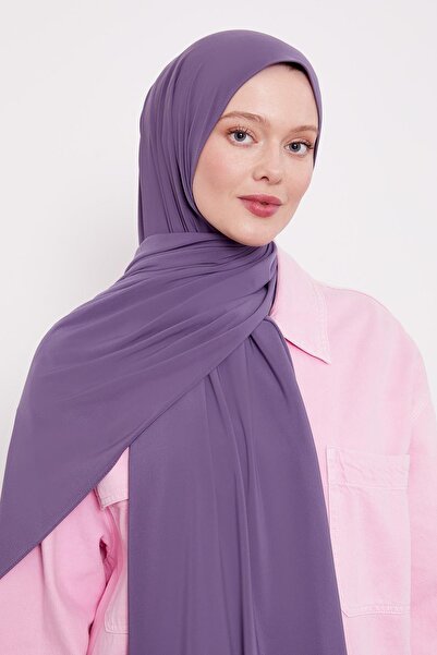 Levidor Purple Plain Sandy Shawl