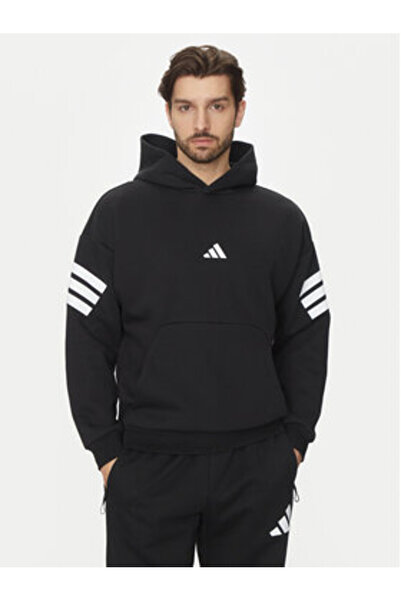 adidas Hanorac bărbătesc negru SPORTSWEAR-JD4838 NEGRU