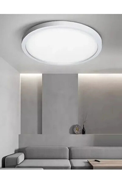 luxshome Ledli Tavan Lambası Tuvalet Banyo Balkon Koridor Aydınlatma Avize Aplik 6500k Beyaz Işık 25cm Çap