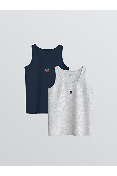 LC Waikiki Crew Neck Boys' Undershirt 2-Pack (W5)