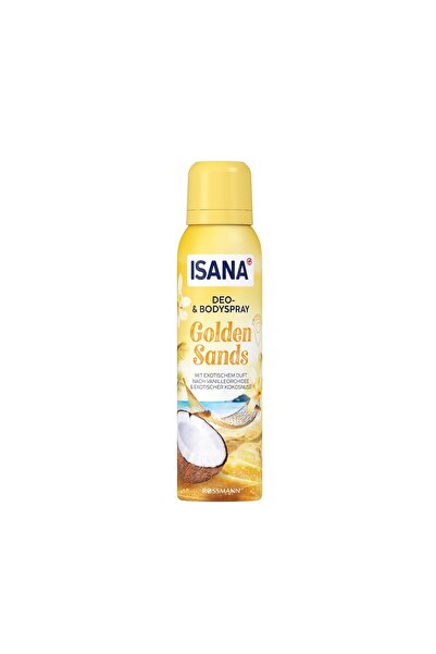 ISANA Deo & Body Spray Golden Sands 150 ml