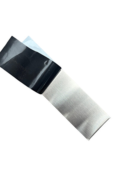 LUSSO LİNE Profil platbanda inox argintiu brush 100 x 0.6 x 2700mm