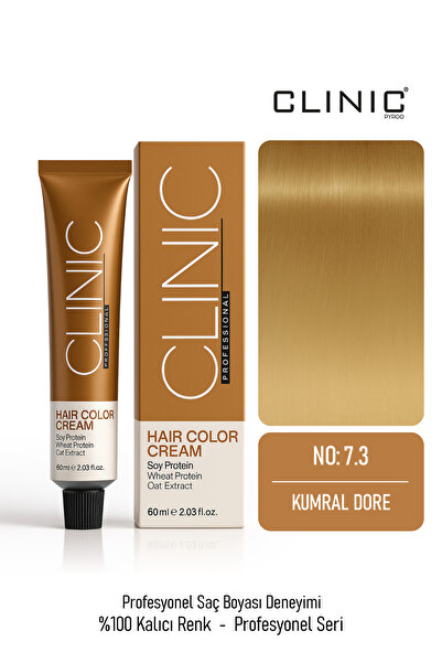 CLINIC PYROO No: 7.3 Saç Boyası – Hair Color Cream 60 ml - Kumral Dore