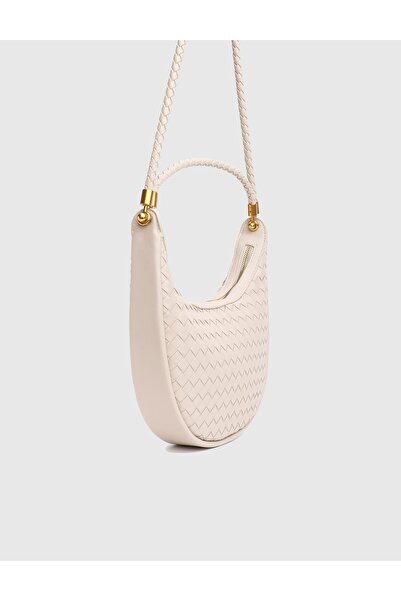 İLVİ Lavina Beige Women's Shoulder Bag