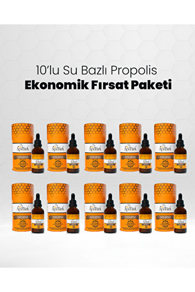 Su Bazlı Propolis 50 Ml 10 Adet