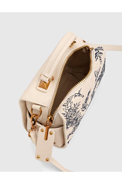 İLVİ Jessika Bej Kadın Omuz Çantası