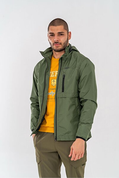 Wolf Combat Tactical Outdoor Mevsimlik Su Geçirmez Yağmurluk Mont Kapüşonlu Rüzgârlık Mont - 605