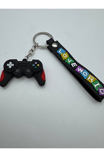 Herşey Nota Черен силиконов ключодържател за игрова конзола – гъвкав и издръж...