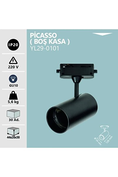Noas : Picasso Boş Kasa, Siyah (YL29-0101)