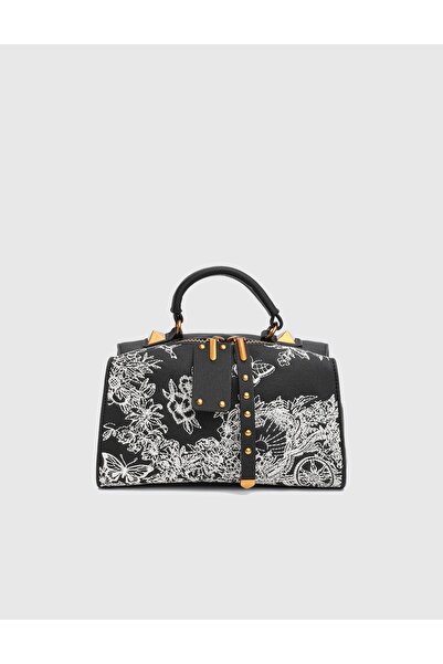 İLVİ Jessika Siyah Kadın Omuz Çantası