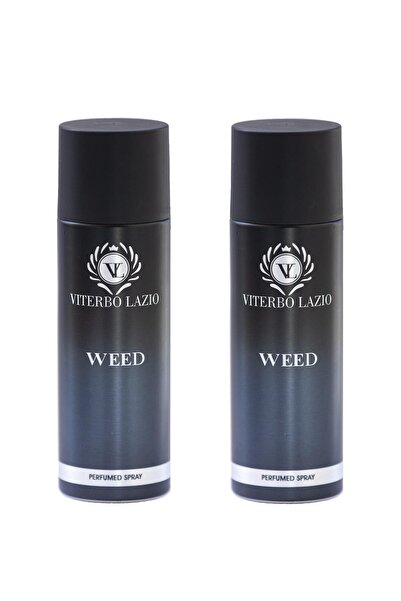 Viterbo Lazio Weed 2 X 200 Ml Erkek Deodorant