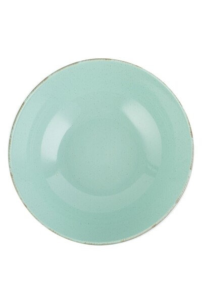 SHOPIENS Bol, Shopiens, Porcelain, Mint Green, Nordic Style, 1700ml, Ø23.5cm