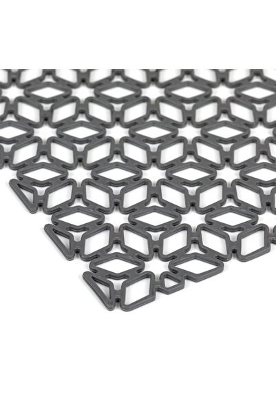 SHOPIENS Kitchen Dish Drainer Support Shopiens® with Anthracite Flower Model, 29 x 29 cm