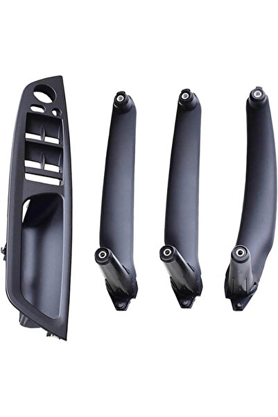 MOTOR10 Set of 4 interior handles front/rear BMW X5 E70, X6 E71, 51416969401, Black
