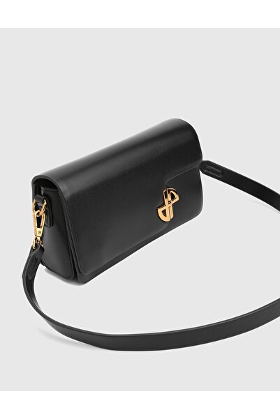 İLVİ Lorana Siyah Kadın Omuz Çantası