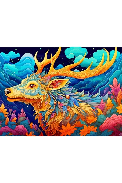 Other Wooden Jigsaw Puzzle for Adults and Kids, Reindeer, 262 Pieces, Game