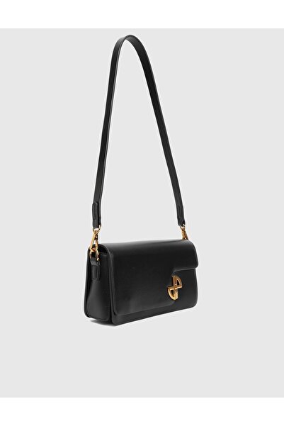 İLVİ Lorana Siyah Kadın Omuz Çantası